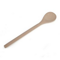 Wooden Oval Spoon, 10" L x 1.875" W
